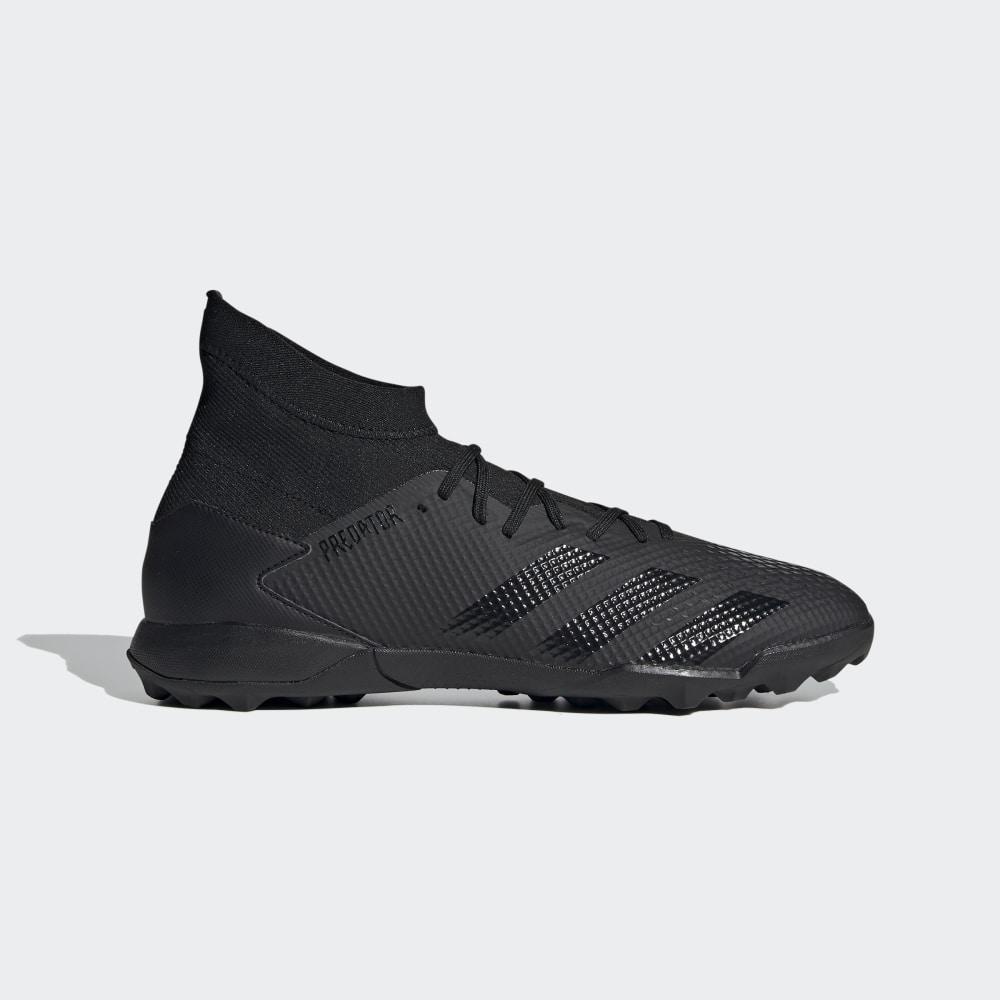 Adidasi Fotbal Adidas Predator 20.3 Turf Barbati Romania - Negrii/Gri EE9577